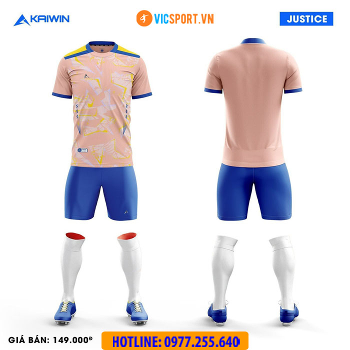 Áo đá banh không logo Kaiwin Justice - Hình ảnh 12
