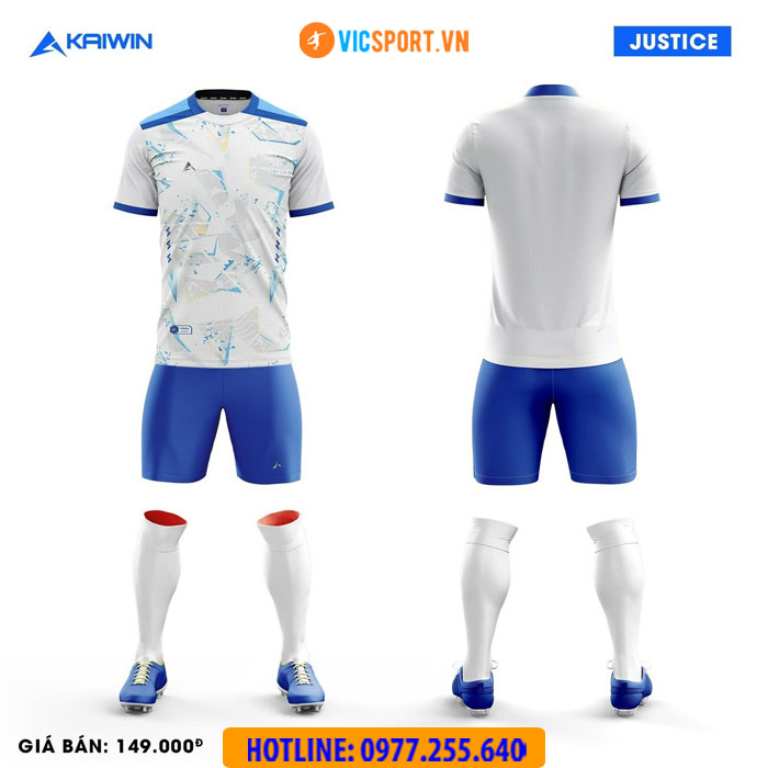 Áo đá banh không logo Kaiwin Justice - Hình ảnh 14