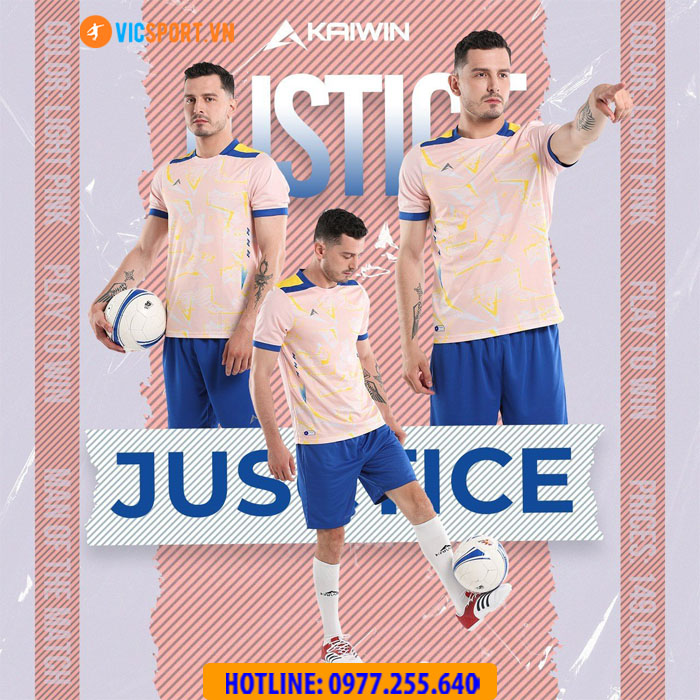 Áo đá banh không logo Kaiwin Justice - Hình ảnh 23