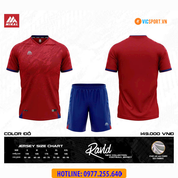 Áo đá banh không logo Mikal Ravid 1.0 - Hình ảnh 27