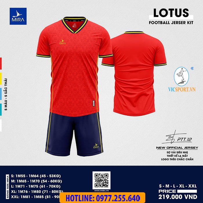 Áo đá banh không logo Mira Lotus - Phan Tấn Tài - Hình ảnh 16