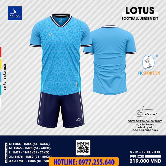 Áo đá banh không logo Mira Lotus - Phan Tấn Tài - Hình ảnh 12