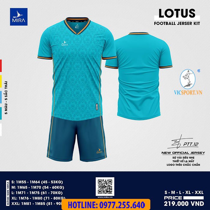 Áo đá banh không logo Mira Lotus - Phan Tấn Tài - Hình ảnh 14