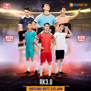 Áo đá banh không logo Riki RK 3.0