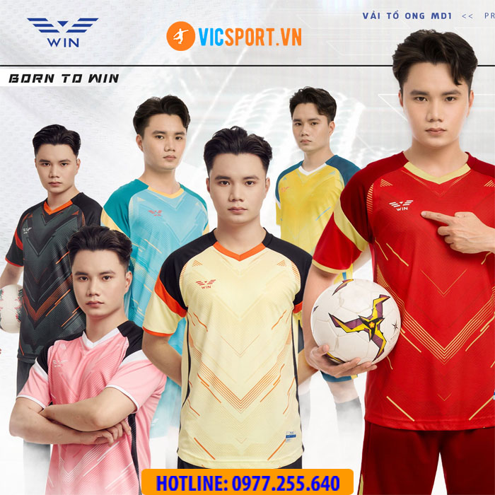 Áo đá banh không logo Win 01 - Hình ảnh 28