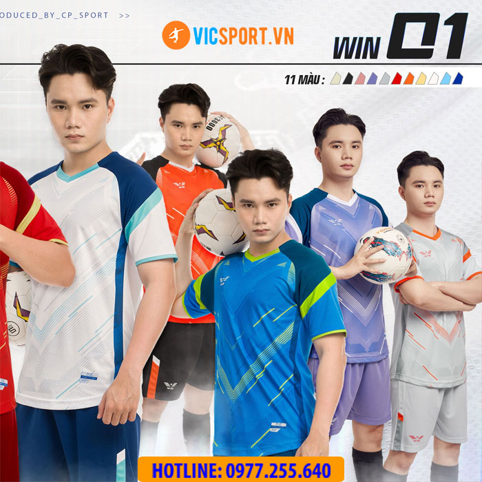 Áo đá banh không logo Win 01 - Hình ảnh 27