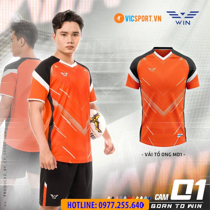 Áo đá banh không logo Win 01 - Hình ảnh 4