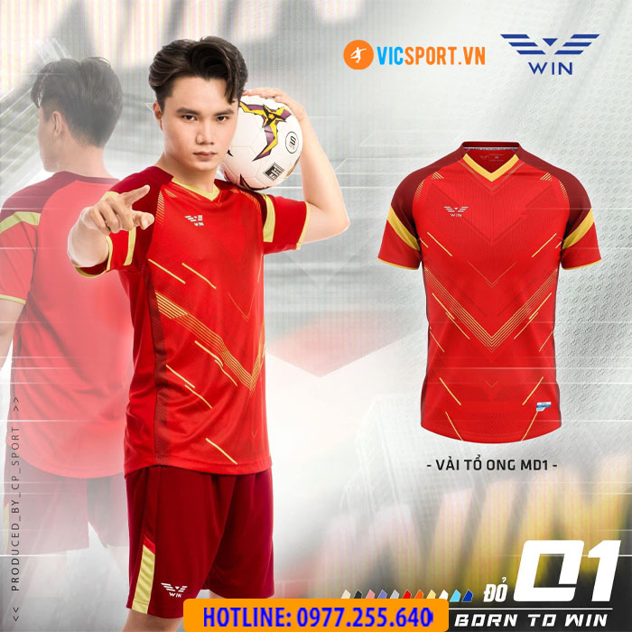 Áo đá banh không logo Win 01 - Hình ảnh 8