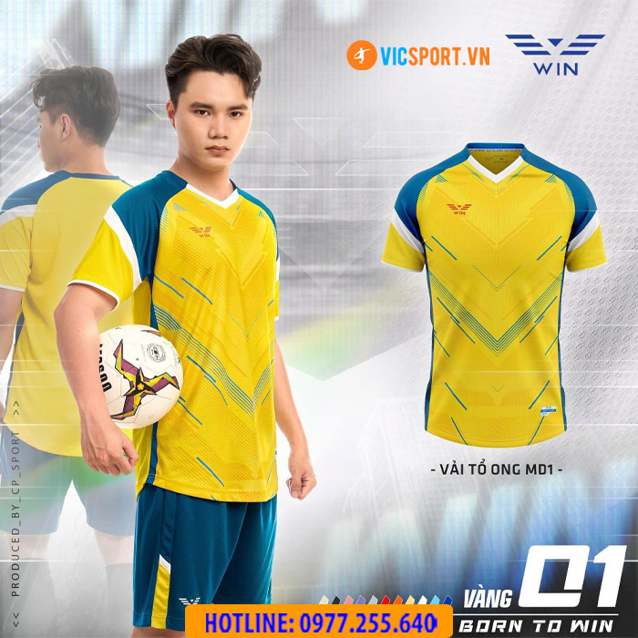 Áo đá banh không logo Win 01 - Hình ảnh 9