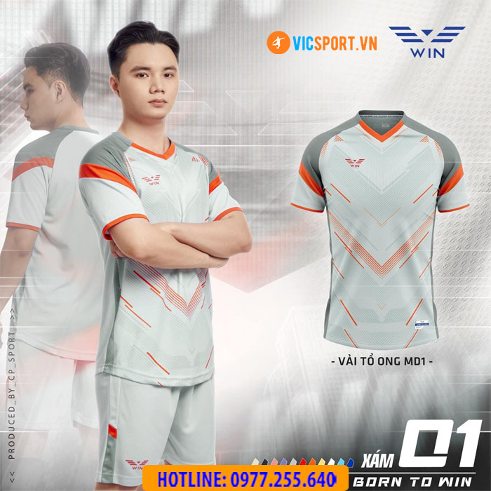 Áo đá banh không logo Win 01 - Hình ảnh 7