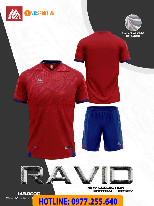 Áo đá banh không logo Mikal Ravid 1.0 - Hình ảnh 43