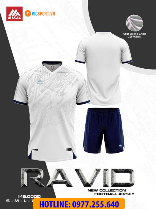 Áo đá banh không logo Mikal Ravid 1.0 - Hình ảnh 41