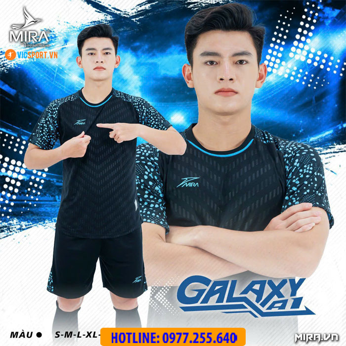 Áo đá banh không logo Mira Galaxy A1 - Hình ảnh 30