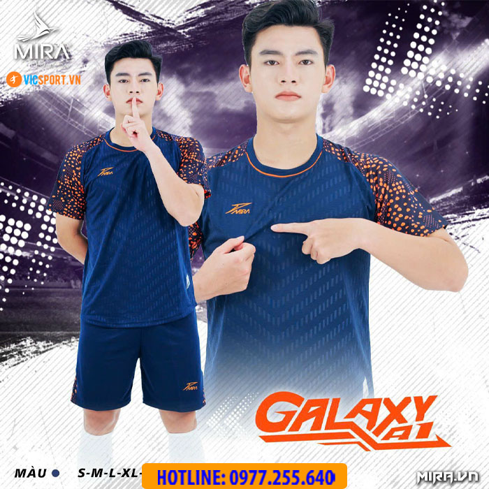 Áo đá banh không logo Mira Galaxy A1 - Hình ảnh 28