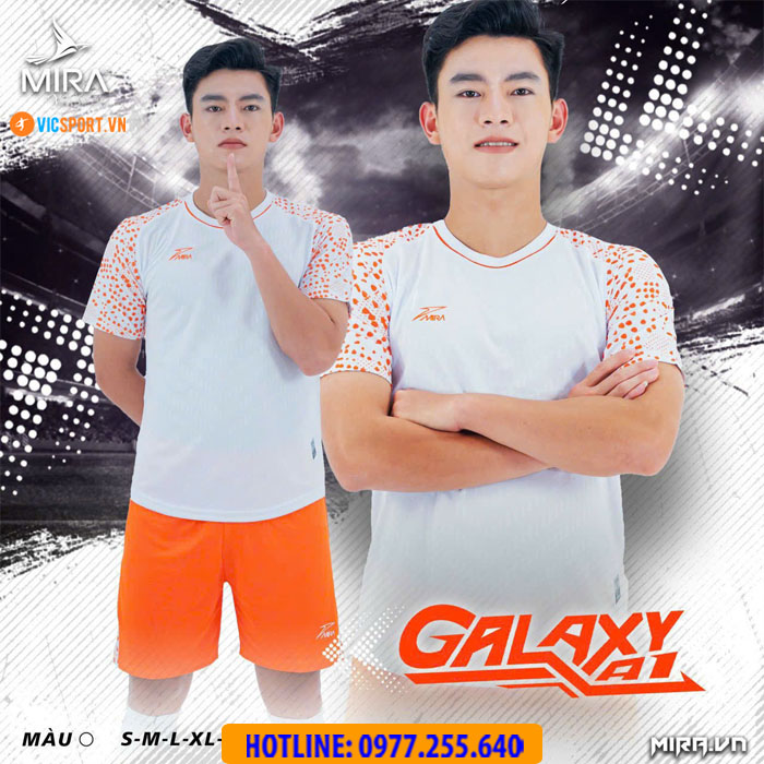Áo đá banh không logo Mira Galaxy A1 - Hình ảnh 27