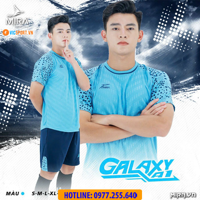 Áo đá banh không logo Mira Galaxy A1 - Hình ảnh 26