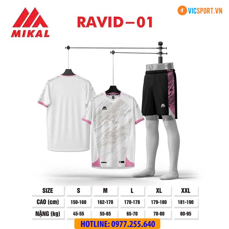 Áo đá banh không logo Mikal Ravid 1.0 - Hình ảnh 10
