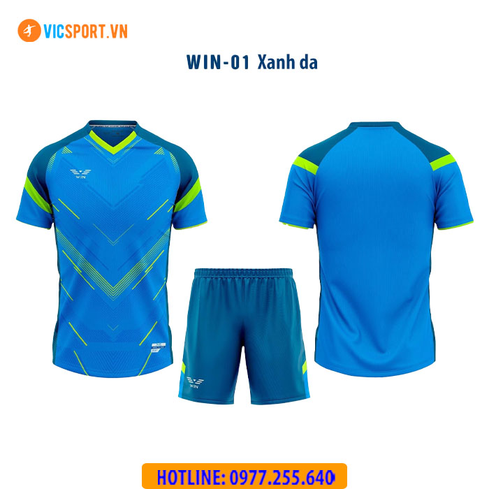 Áo đá banh không logo Win 01 - Hình ảnh 26