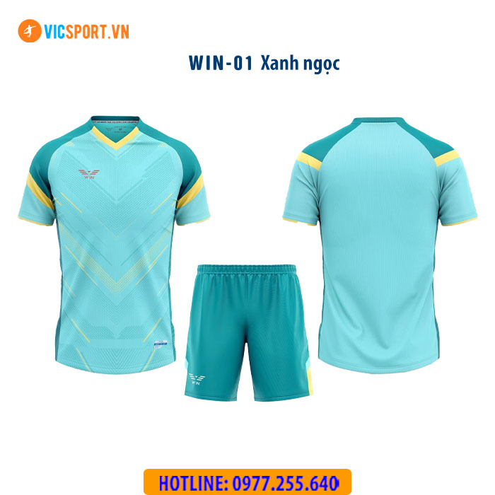 Áo đá banh không logo Win 01 - Hình ảnh 18