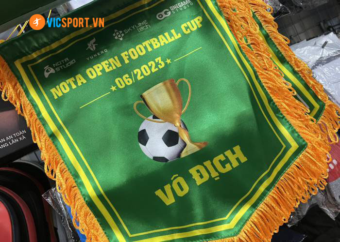 Cờ bầu lưu niệm - cờ giải (thiết kế theo yêu cầu) - Hình ảnh 28