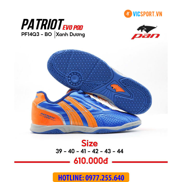 Giày đá banh Pan thái Patriot đế IC - Hình ảnh 12