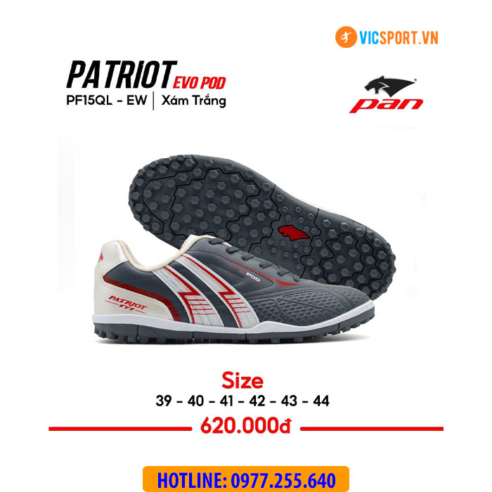 Giày đá banh Pan thái Patriot đế TF - Hình ảnh 5