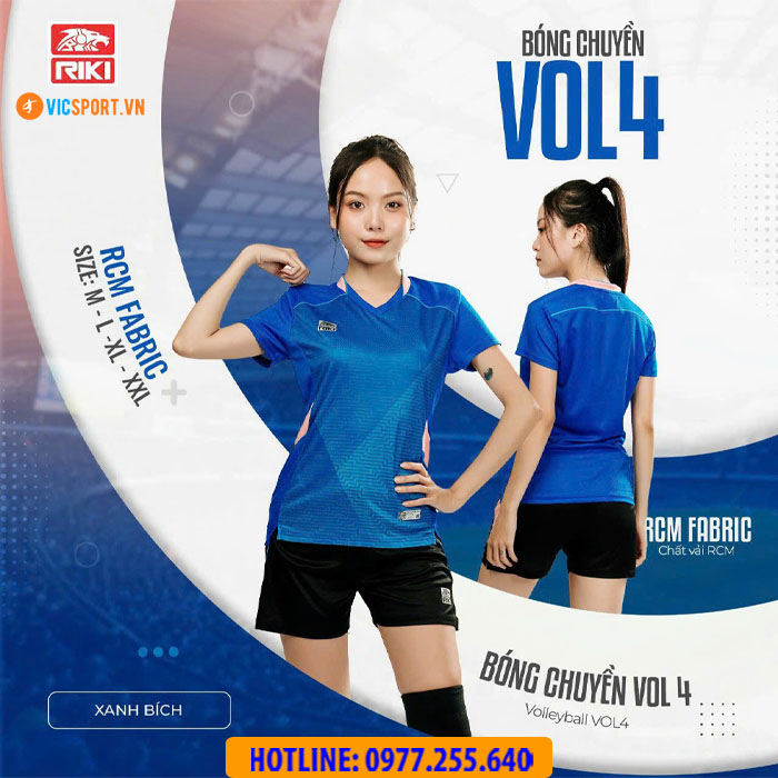Quần áo bóng chuyền nữ Riki Vol 4 - Hình ảnh 14