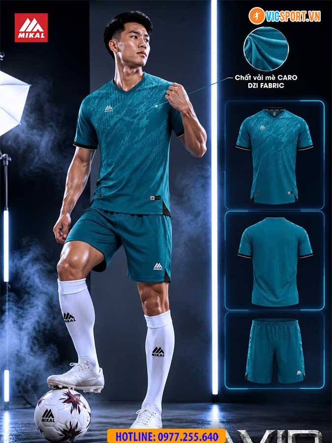 Áo đá banh không logo Mikal Ravid 1.0 - Hình ảnh 9