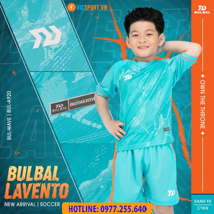 Áo đá banh trẻ em Bulbal Lavento - Hình ảnh 12