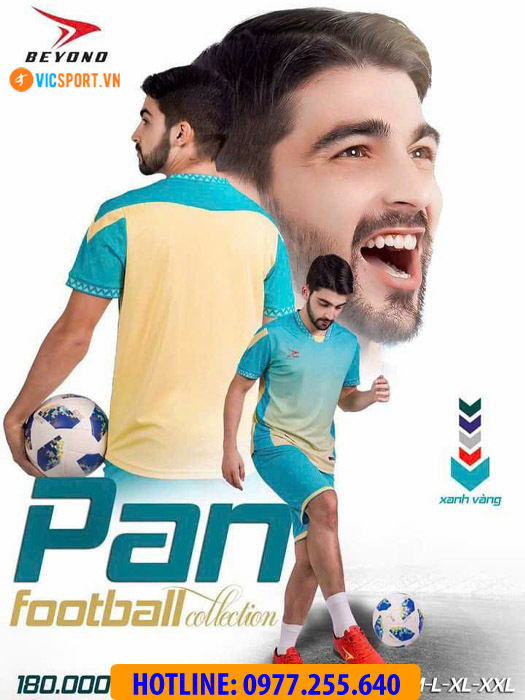 Áo đá banh không logo Beyono Pan - Hình ảnh 2