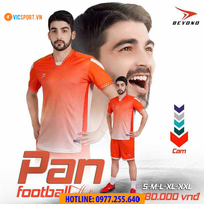 Áo đá banh không logo Beyono Pan - Hình ảnh 12