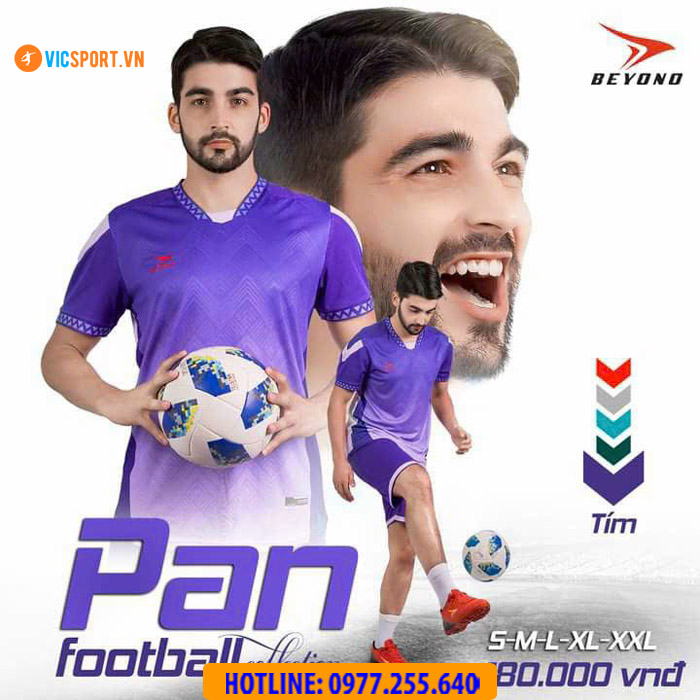 Áo đá banh không logo Beyono Pan - Hình ảnh 11