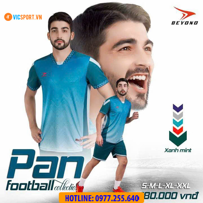 Áo đá banh không logo Beyono Pan - Hình ảnh 9