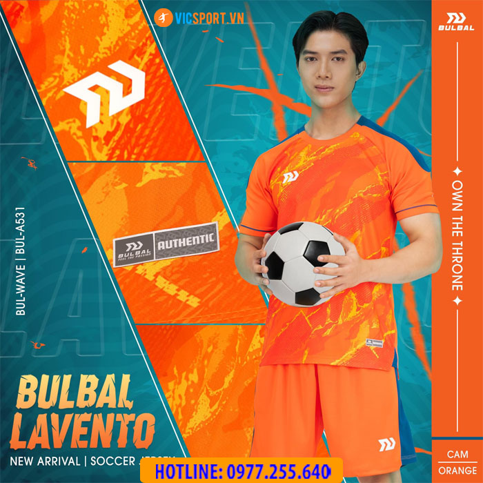 Áo đá banh không logo Bulbal Lavento - Hình ảnh 26