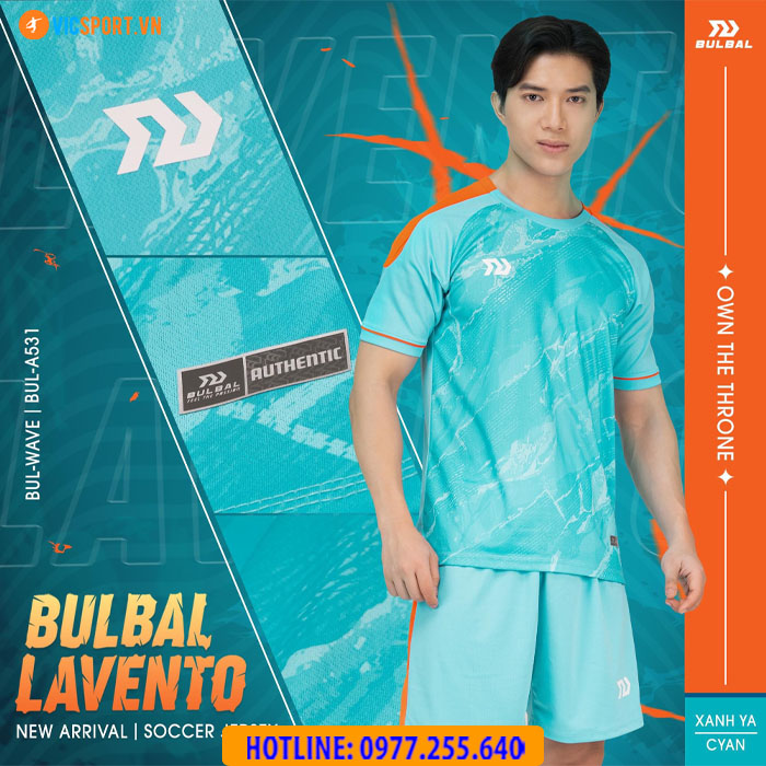 Áo đá banh không logo Bulbal Lavento - Hình ảnh 27