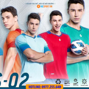 Áo đá banh không logo Egan Zenos 02