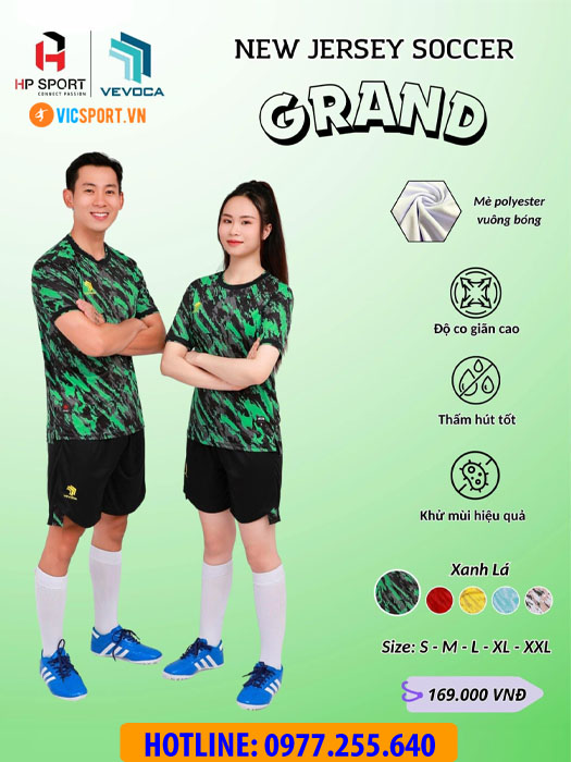 Áo đá banh không logo Vevoca Grand - Hình ảnh 6