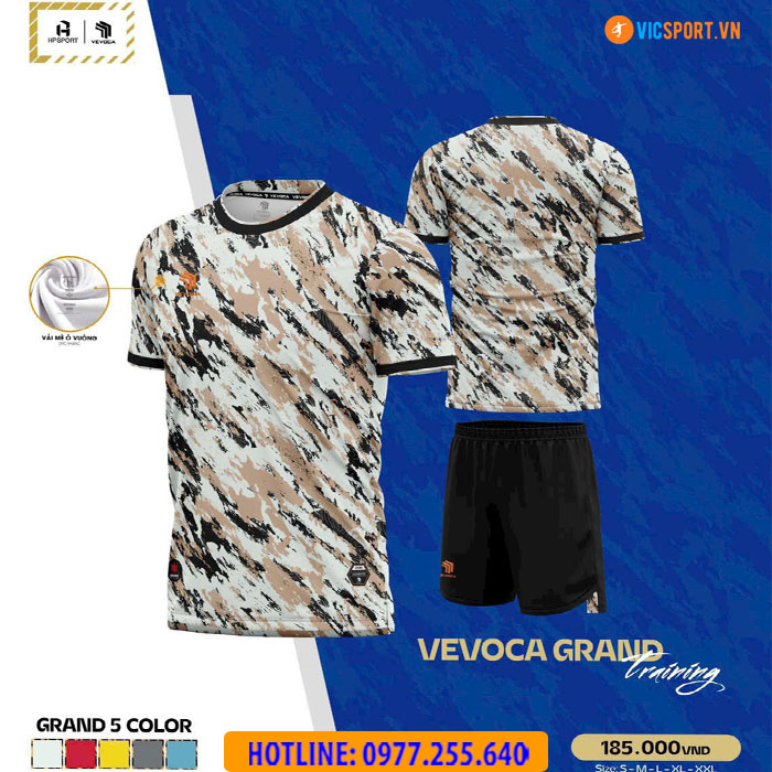 Áo đá banh không logo Vevoca Grand - Hình ảnh 11