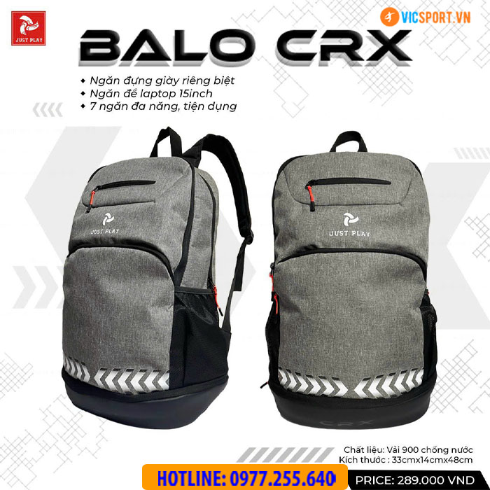 Balo thể thao Just Play CRX đa năng - Hình ảnh 13