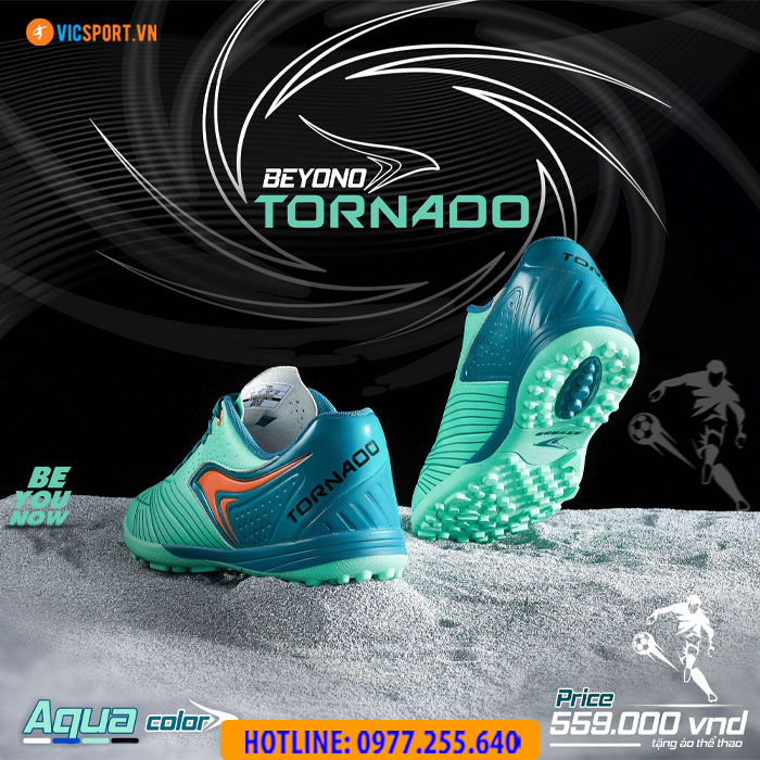 Giày đá banh Beyono Tornado đế TF - Hình ảnh 30