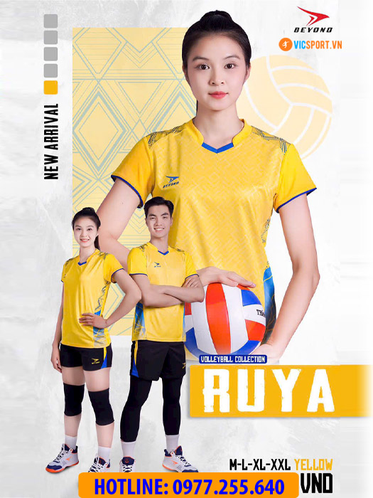 Quần áo bóng chuyền nữ Beyono Ruya - Hình ảnh 9