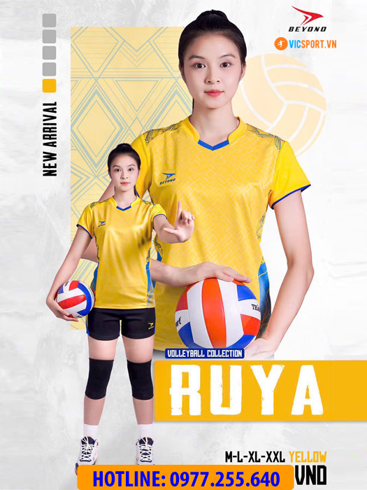 Quần áo bóng chuyền nữ Beyono Ruya - Hình ảnh 13