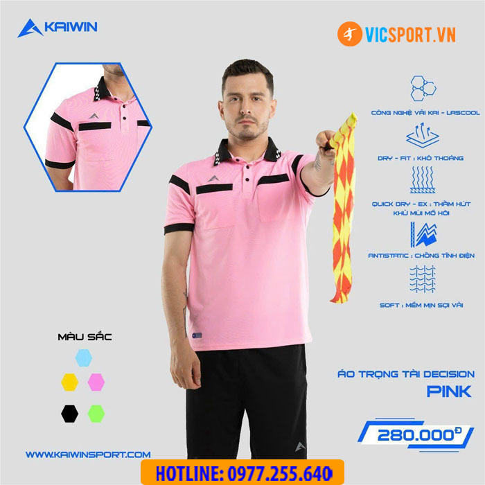Quần áo trọng tài Kaiwin Decision chính hãng - Hình ảnh 11