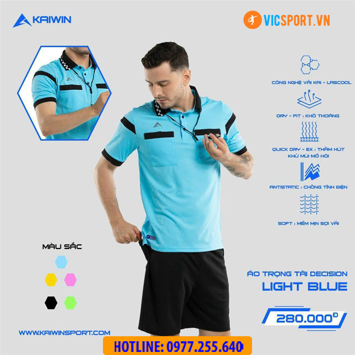 Quần áo trọng tài Kaiwin Decision chính hãng - Hình ảnh 8