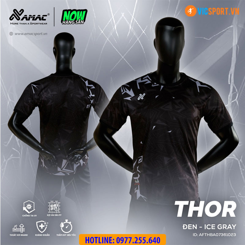 Áo đá banh không logo Amac Thor - Hình ảnh 20