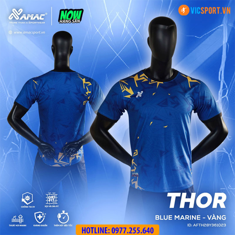 Áo đá banh không logo Amac Thor - Hình ảnh 18