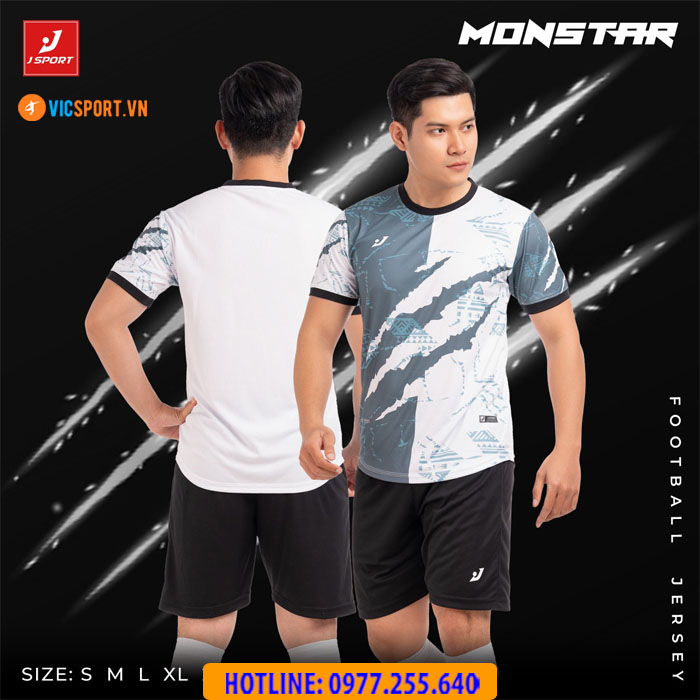 Áo bóng đá thiết kế không logo J-Sport Monstar - Hình ảnh 5