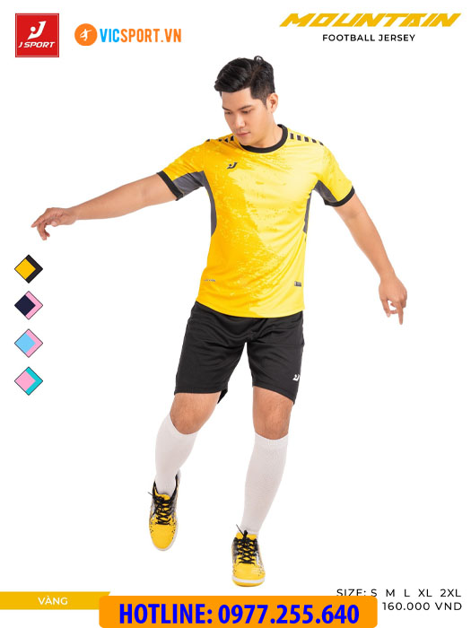 Áo bóng đá thiết kế không logo J-Sport Mountain - Hình ảnh 33