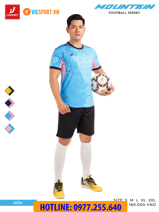 Áo bóng đá thiết kế không logo J-Sport Mountain - Hình ảnh 29