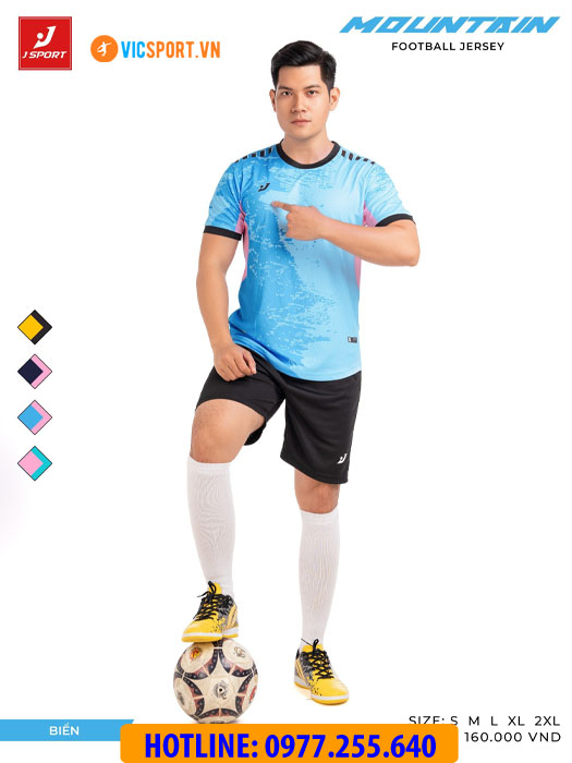 Áo bóng đá thiết kế không logo J-Sport Mountain - Hình ảnh 28